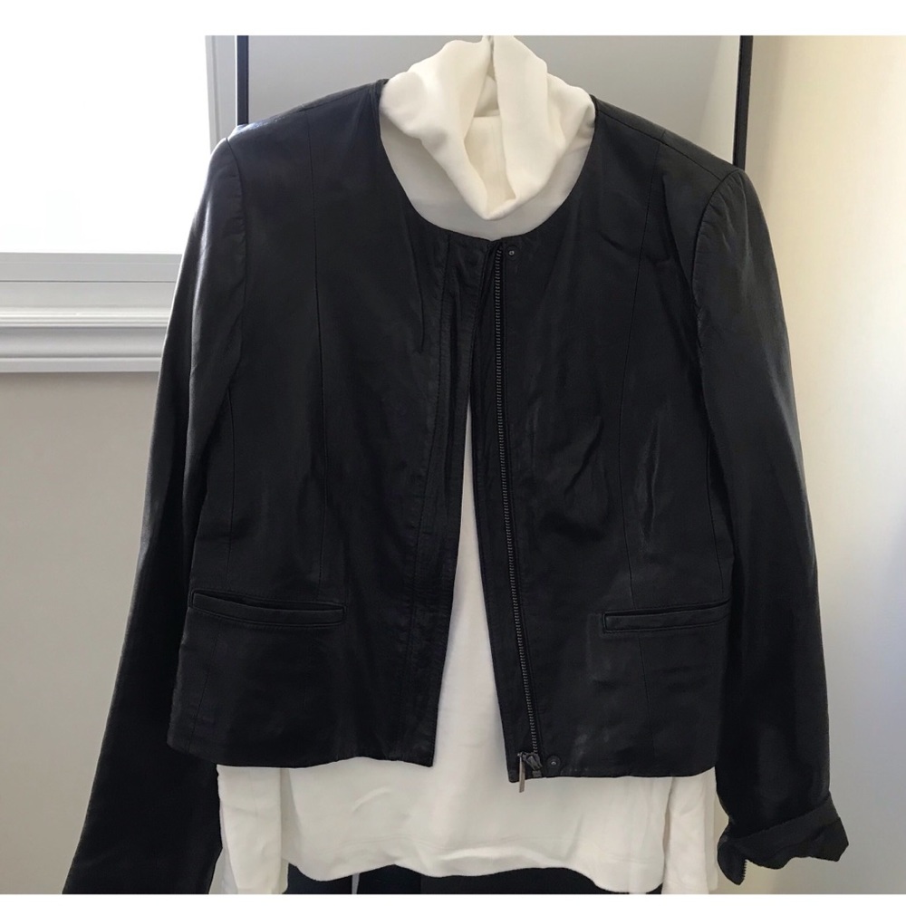 Esprit - leather jacket